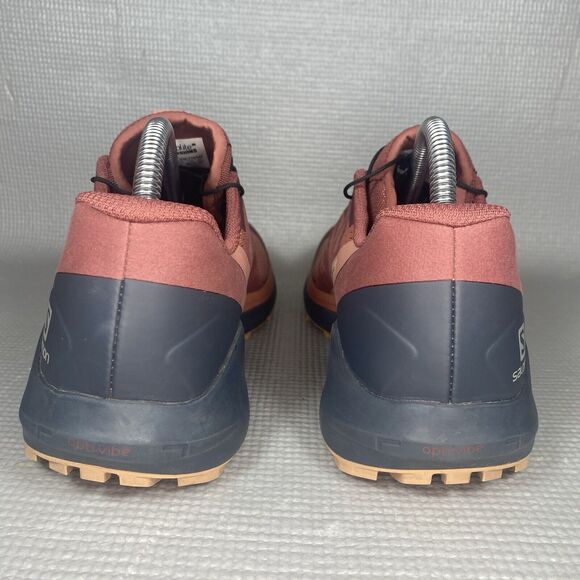 Salomon Sense Ride 4 Women's Size 9 Trail Running Shoes Salmon Ortholite Footbed - Picture 5 of 11